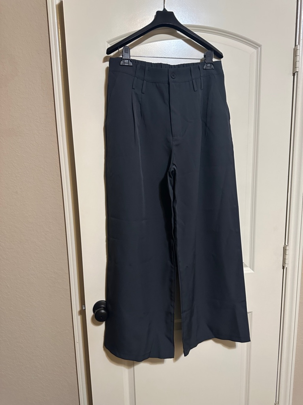 SHEIN Black Wide Leg Pants